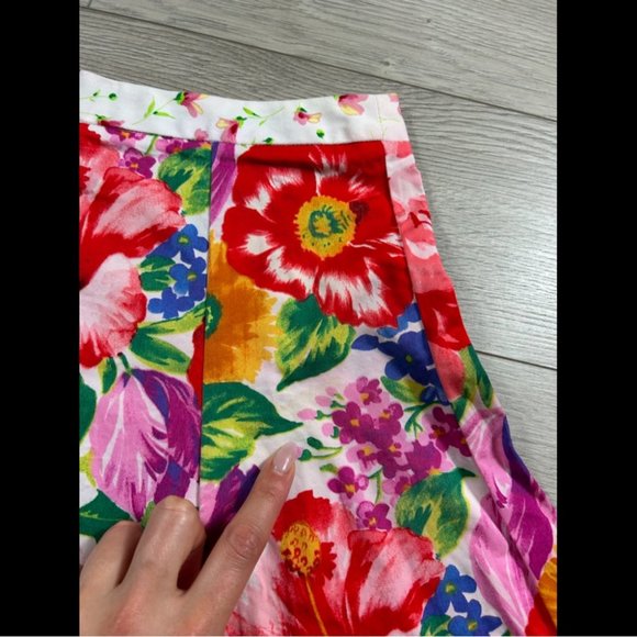 D&G Floral Print Knee Length Skirt - Picture 6 of 14